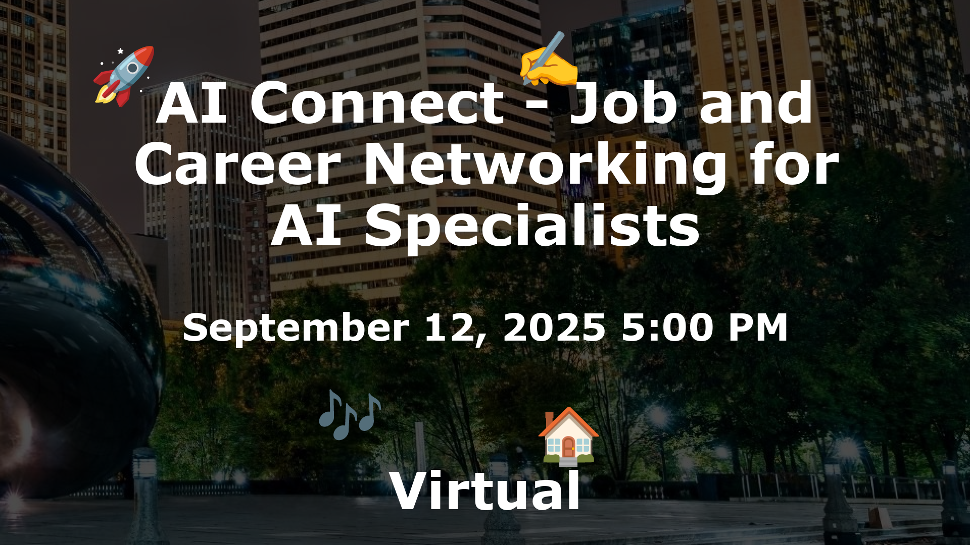 AI Connect - Job and Career Networking for AI Specialists event image